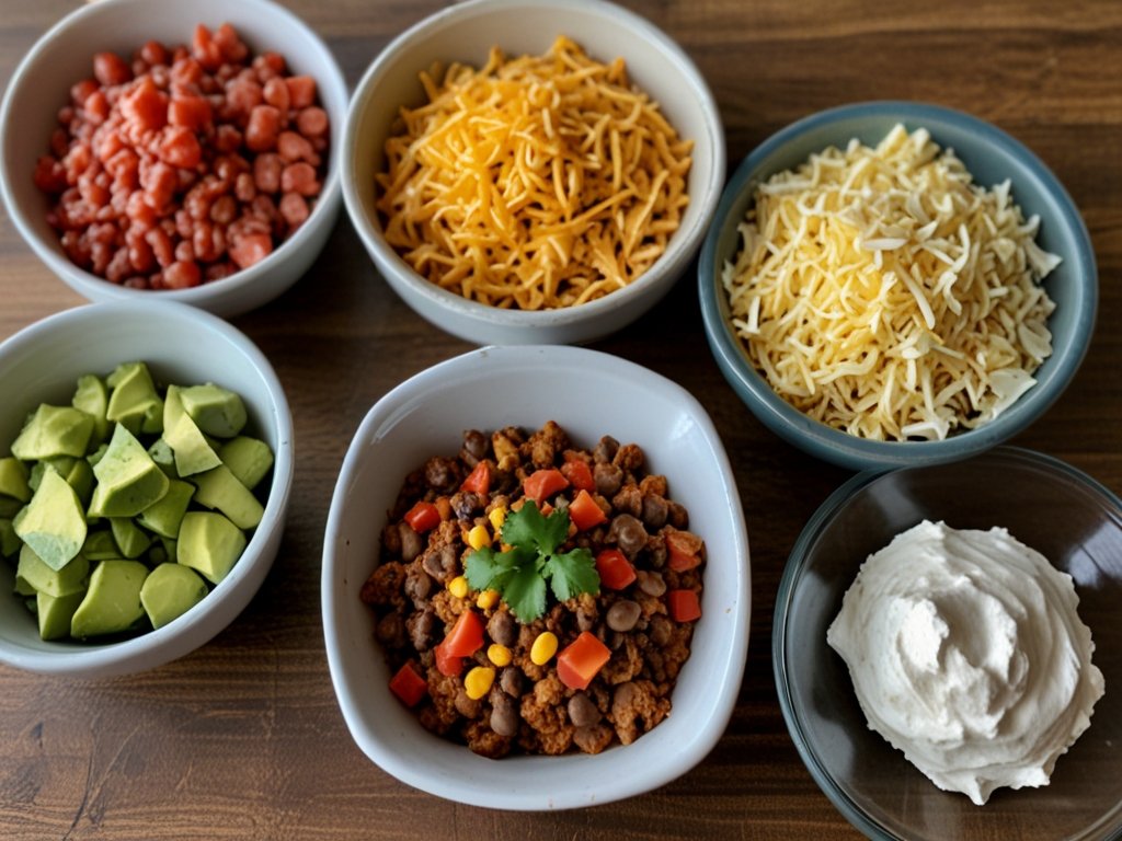 Ingredients Needed for Taco Casserole