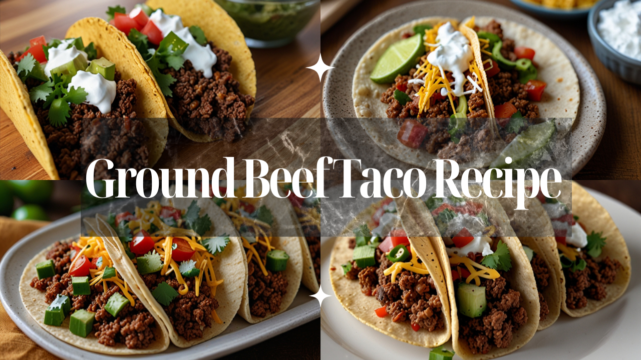 Ground Beef Taco Recipe