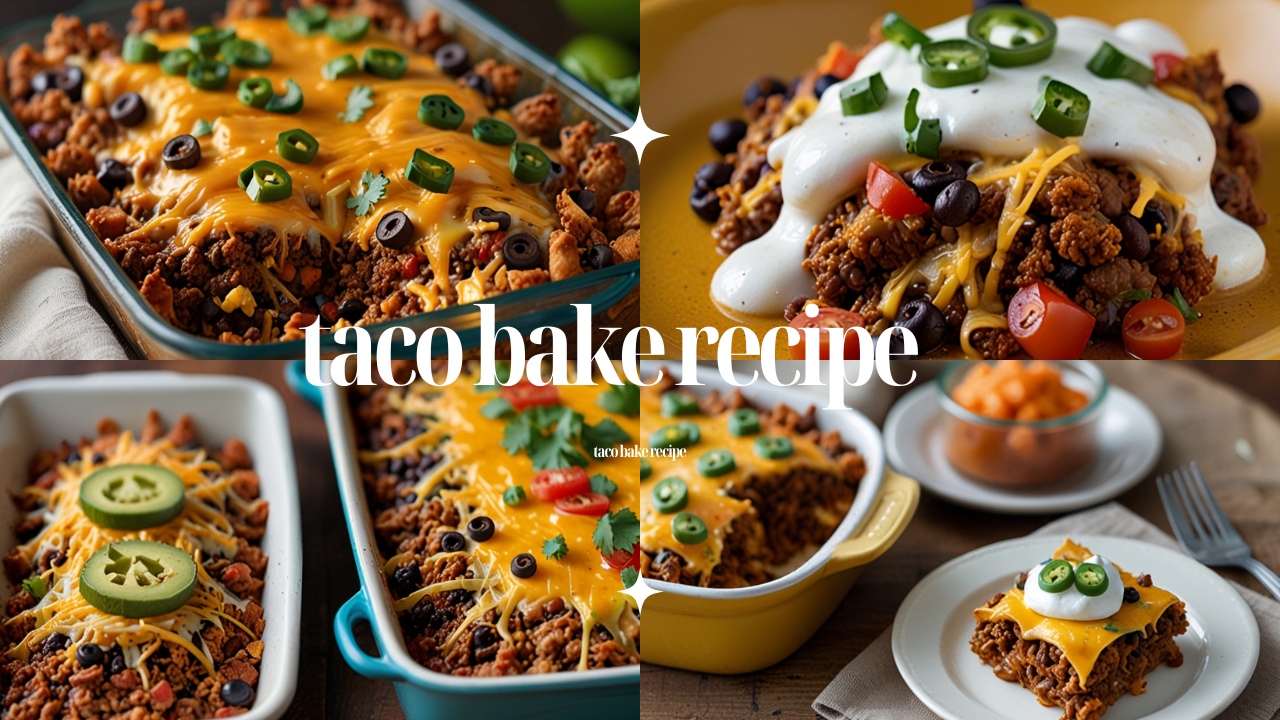 taco bake recipe