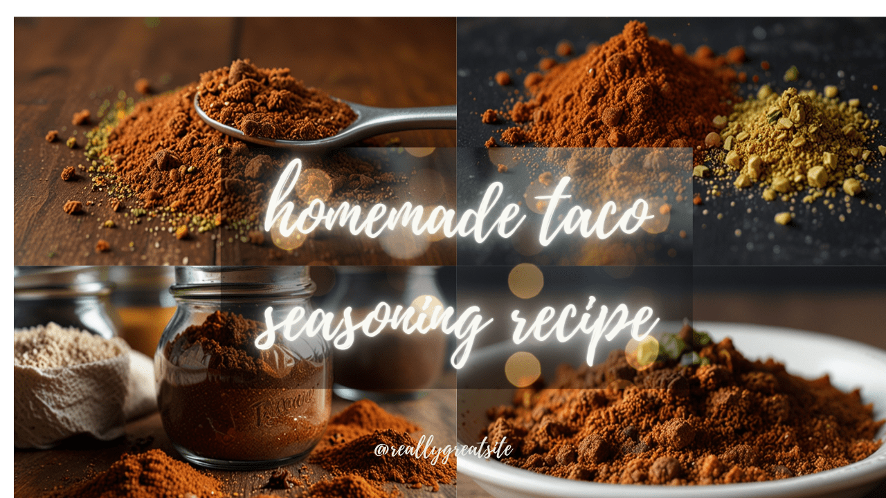 homemade taco seasoning recipe