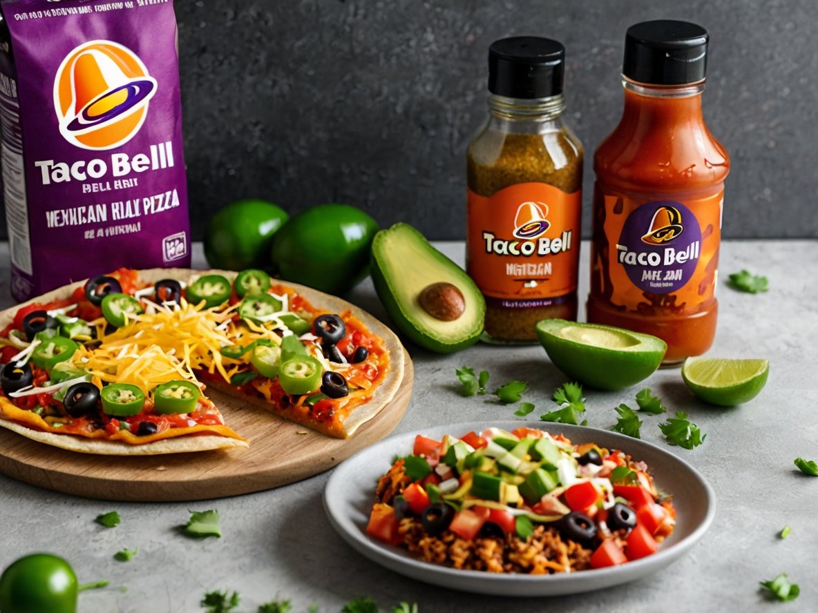 Taco Bell Mexican pizza recipe Ingredients