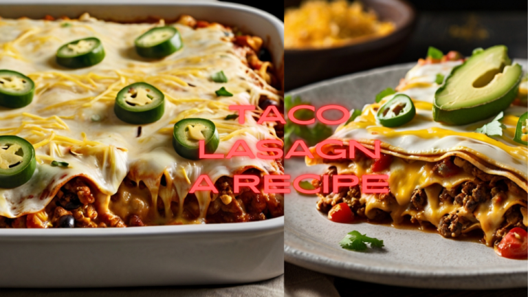 Taco lasagna recipe - Spice-recipe